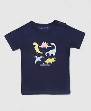 Zarafa Dino Adventure T-Shirt - Blue