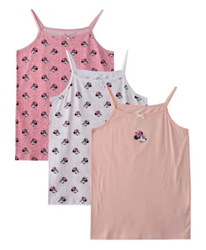 Minnie Mouse 3 Pack Minnie Mouse Printed Camisole Set - Multicolor