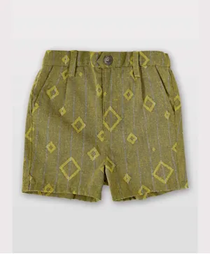 FG4 Aztec Supra Shorts - Khaki