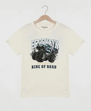 Aeropostale Ramadan Graphic T-Shirt - Ivory