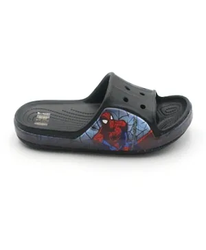 Spiderman Slides - Black
