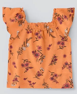 The Children's Place Short Sleeves Printed Top - Apricot
