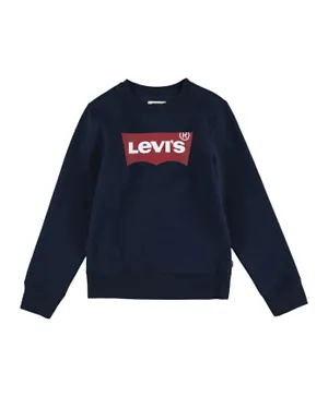 Levi's LVB Batwing Logo Pullover - Blue