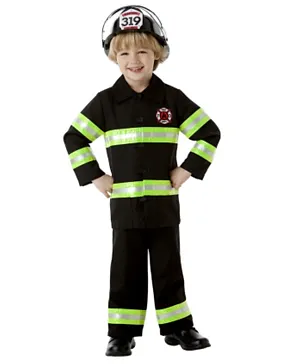 زي رجل الإطفاء المهني من كوستيومس الولايات المتحدة الأمريكية - متعدد الألوان