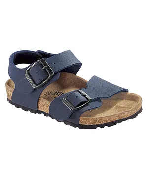 Birkenstock Newyork Kids Birko Flor - Navy Blue
