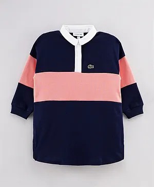 Lacoste Collar Neck Dress - Navy