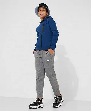 Neon Regular Hooded Jacket - Blue