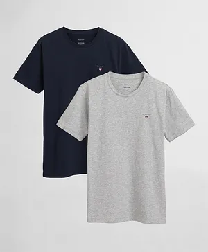 Gant 2 Pack Short Sleeves T-Shirts - Multicolor