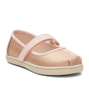 Toms Tiny Mary Jane Ballerinas - Pink