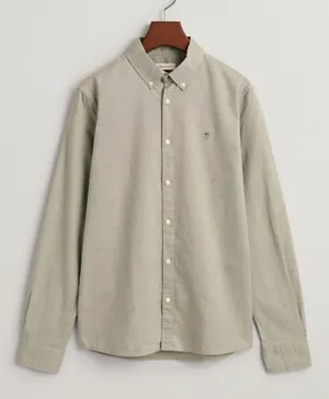 Gant Shield Oxford Shirt - Muted Green