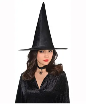 Costume USA Party Centre Classic Witch Hat - Black