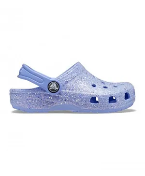 Crocs Classic Glitter Clogs - Purple