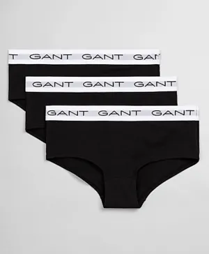 Gant 3 Pack Briefs - Black