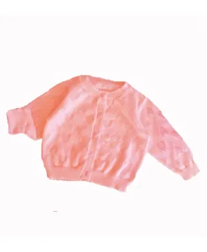 Stylefish Riley Full Sleeves Sweater - Pink