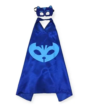 Highland Cape and Mask Halloween Costume Accessory - Blue