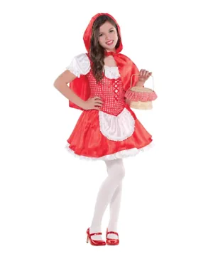 Party Centre Little Red Riding Hood Storybook Costume - Multicolor