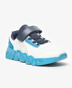 Kappa Velcro Closure Sports Shoes - Blue & White