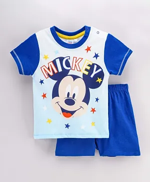 Disney Mickey Mouse Nightsuit - Royal Blue