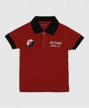 Zarafa NY Polo T-Shirt - Red