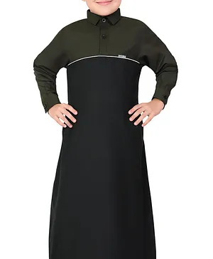 Mashroo Itikos Embroidered Kandora - Multicolor