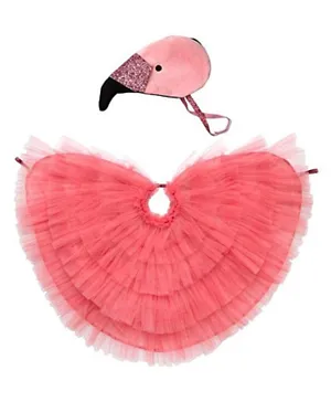 Meri Meri Flamingo Cape Dress Up - Pink