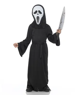 Party Magic Screaming Ghost Boy Costume - Black & White