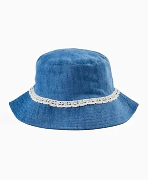 Zippy Cotton Comfy Fit Hat - Blue