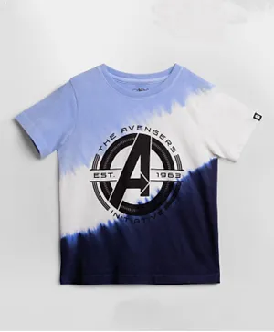 The Souled Store Official Marvel: Avengers Initiative T-Shirt - Multicolor
