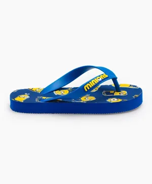 Minions Flip Flops - Blue