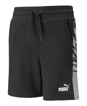PUMA ESS+ Camo Shorts TR - Black
