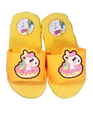 Babyqlo Unicorn Funky Slides - Yellow