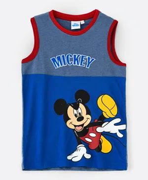 Disney Mickey Mouse Sleeveless T-Shirt - Multicolor