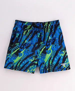 Speedo Printed Water Shorts - Blue