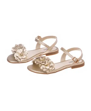 Klin Embellished Sandals - Golden