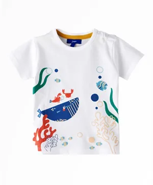 Jam Sea Graphic T-Shirt - White