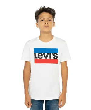 Levi's LVB Logo Graphic Tee - White