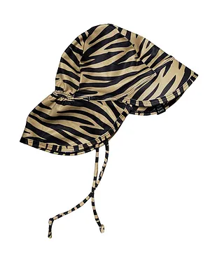 Beach & Bandits Tiger Shark UPF50+ Hat - Brown