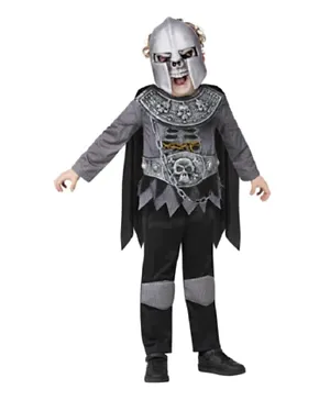 Smiffys Deluxe Skeleton Knight Costume - Multicolor