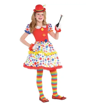 Party Centre Child Circus Dress Costume - Multicolour