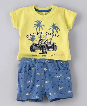 Lily and Jack 2 Piece T-Shirt & Bottom Set - Yellow