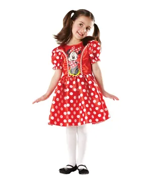 Rubie's Classic Minnie Mouse Dress Costume - Small-  Red