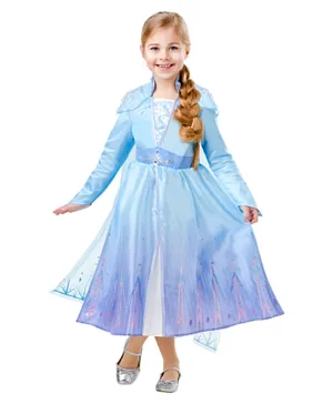Rubie's Frozen II Elsa Travel Dress - Blue