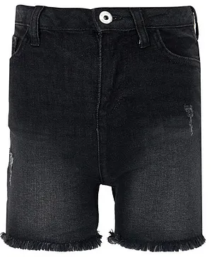 DeFacto Button Closure Short - Anthracite