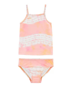Carter's 2 Piece Tie Dye Tankini Swimsuit - Pink