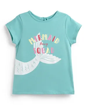 Poney Mermaid Squad T-Shirt - Turquoise