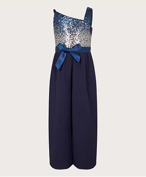 Monsoon Children Ombre Sequin Jumpsuit - Blue