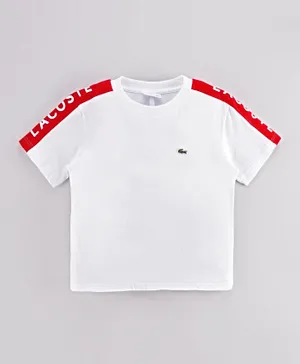 Lacoste Round Neck T-Shirt - White