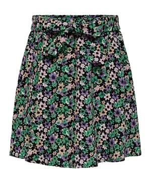 Only Kids Kogselma Jasmin Belt Skirt - Multicolor