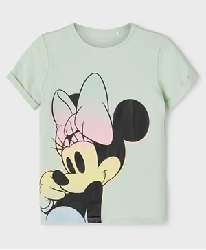 Name It Minnie Mouse T-Shirt - Glacier