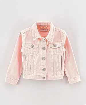 Minoti Basic Twill Jacket - Pink